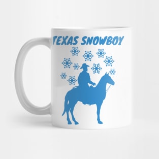 Texas Snowboy Snovid 21 Gift for Cowboy Survivor Mug